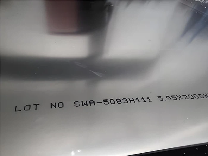 5083-H111 Aluminum Plate 5083-H111 Aluminum Plate